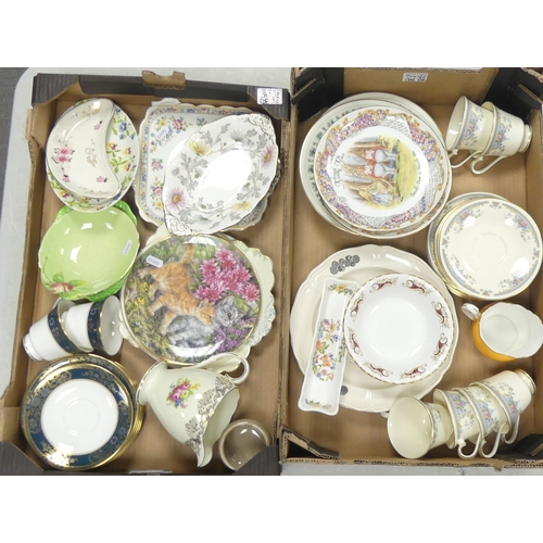 542 - Mixed Ceramics Including Royal Doulton Romance Collection 'Juliet' Six Trio's, Royal Doulton 'Tapest... 