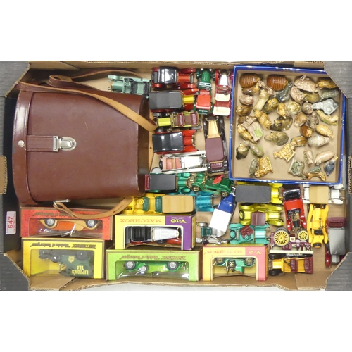 547 - Mixed Collection including A Cased Set Of Binoculars, Matchbox Yesteryears Mostly Unboxed Models Of ... 