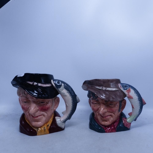 56 - Two Royal Doulton Large Character Jugs, The Poacher D6429 and The Poacher D6781 (Second) (2)