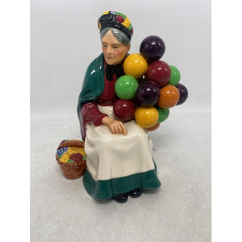 30 - Royal Doulton, Character Figure The Old Balloon Seller HN1315