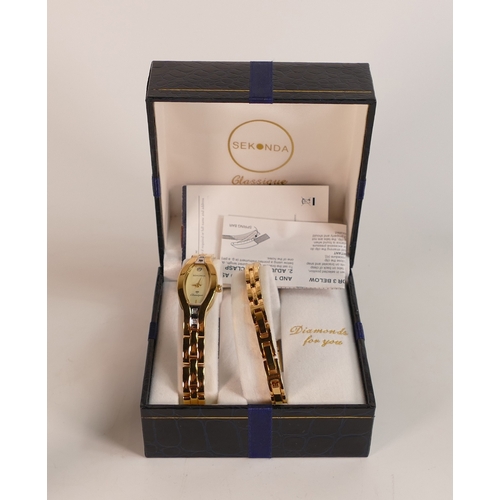 707 - Sekonda Classique ladies wristwatch and matching bracelet, new and unworn, boxed with paperwork.