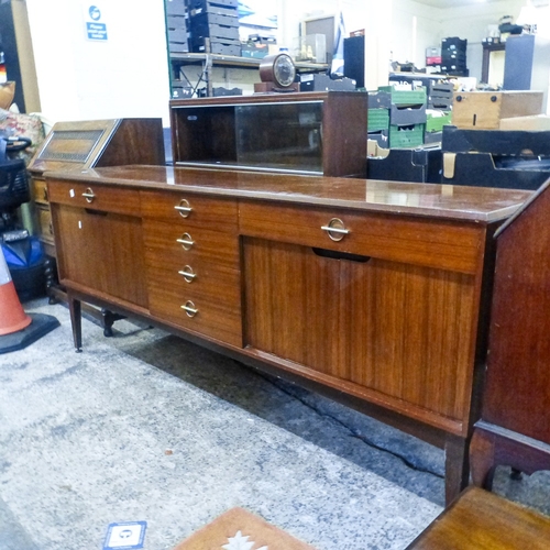 687 - Lebus Mid Century Teak Sideboard. 4 Doors and 6 Drawers.
Measures - W187cm