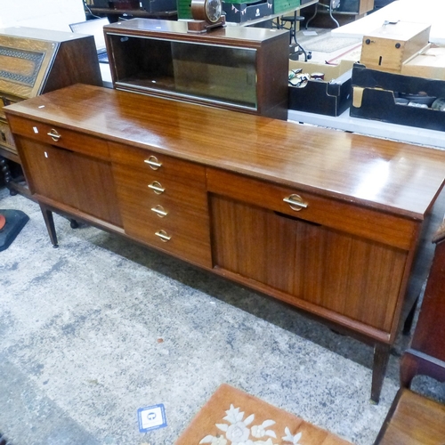 687 - Lebus Mid Century Teak Sideboard. 4 Doors and 6 Drawers.
Measures - W187cm