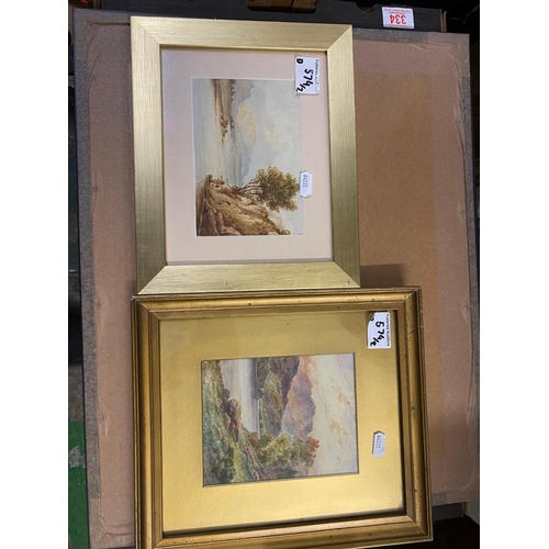 574 - Two Framed Watercolour Artworks, Ralph Morley (English, 20th Century) 'Loch Cain & Suilven' and Late... 