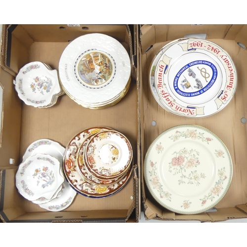 343 - Mixed Ceramics to Include Wedgwood 'Kutani Crane' Shell Shape Dishes, Oval Shallow Dish, Masons 'Bro... 