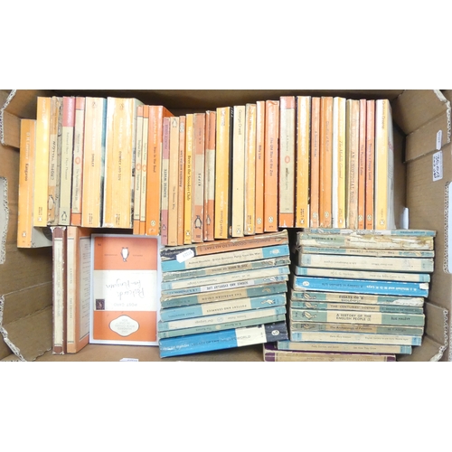 360 - A large collection of Penguin and Pelican books by various authors. Also included a collection of bo... 