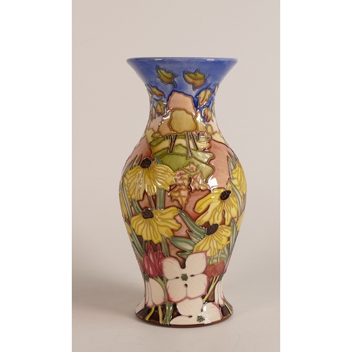 475 - Moorcroft Autumn Vase 228/7 H:18cm No.5 Signed By Designer Paul Hilditch. RRP£995