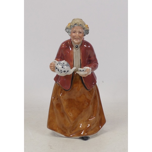 123 - Royal Doulton Lady Figure, 'Teatime' HN2255. (H: 19cm)