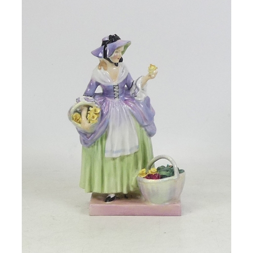 98 - Royal Doulton Lady Figure Springflowers HN1807