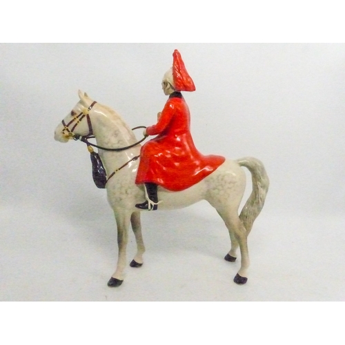 116A - Beswick Lifeguard on grey horse model 1624.