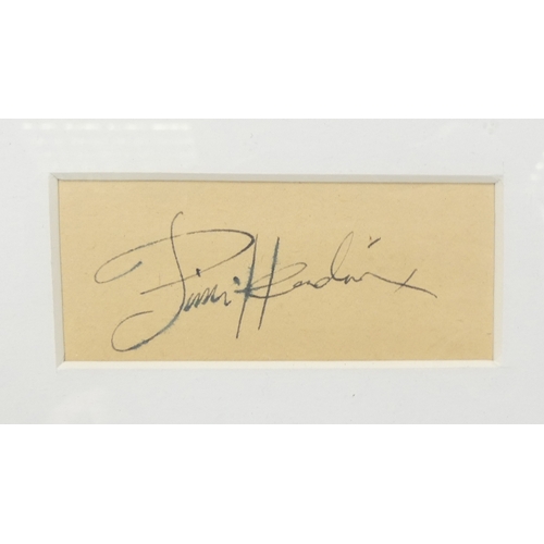 468 - Genuine Jimi Hendrix (1942-1970) Signature. Provenance from Sandra and Stephen Green of Acoustica, C... 