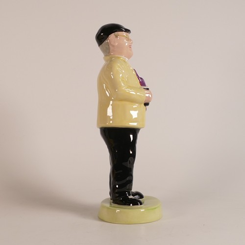 5 - Lorna Bailey prototype colourway figure of Steaming Fred Dibnah H:26cm - went into a limited edition... 