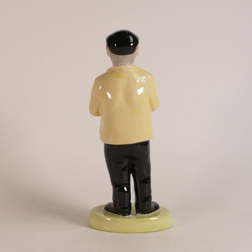 5 - Lorna Bailey prototype colourway figure of Steaming Fred Dibnah H:26cm - went into a limited edition... 