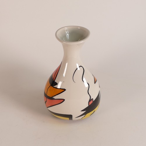 7 - Lorna Bailey Open Day 24.04.2004 One day event colourway The Limes balloon vase. H:29cm Signed in bl... 