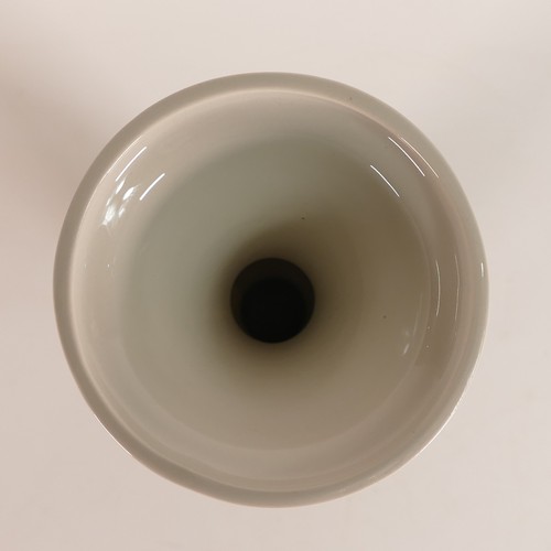 9 - Lorna Bailey Open Day 24.04.2004 One day event prototype black & white vase H:24cm