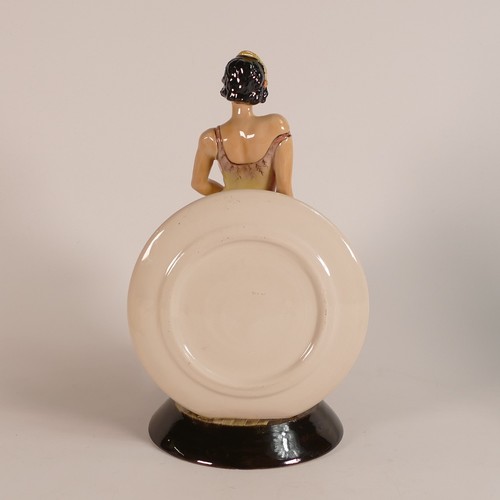 25 - Peggy Davies Nostalgia figurine, artist original colourway 1/1 by Victoria Bourne, height 26cm.