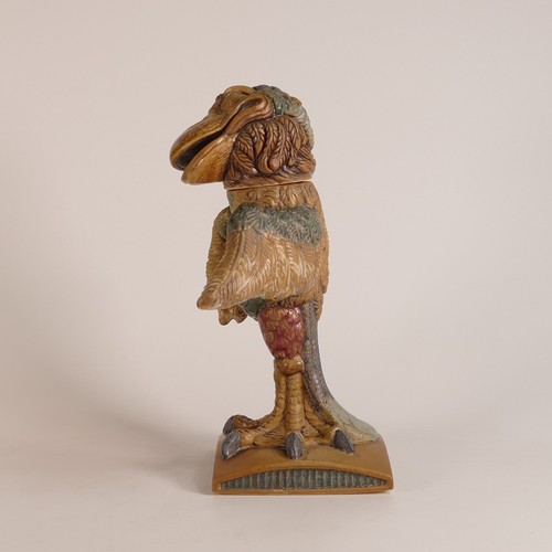 74 - Burslem Pottery The Defender, Grotesque Bird, part of The Courtroom Scene H:26cm Influenced by Marti... 