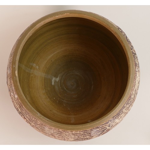 177 - Isabella Pope, Studio Pottery Planet Jardiniere. Pope was a Master Potter and teacher who created th... 