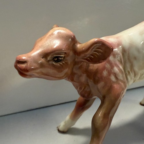 351 - Early Beswick Roan calf, model 854, h.12cm.