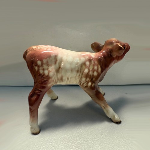 351 - Early Beswick Roan calf, model 854, h.12cm.