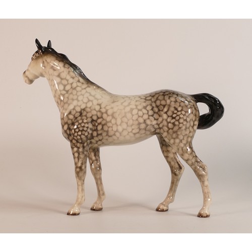 356 - Beswick, Rocking Horse Grey Swish tail 1182. a/f. (H:22cm)