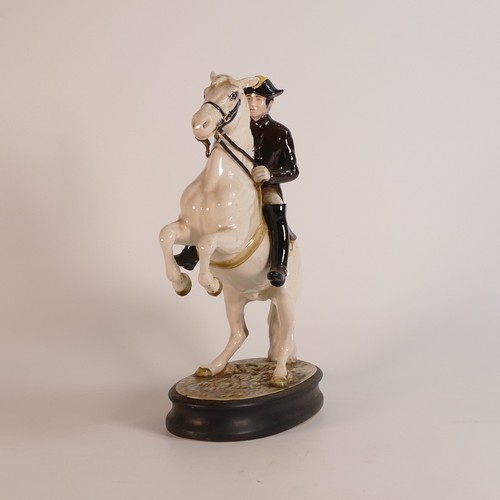 361 - Beswick Lipizzaner with rider, model No. 2467, second version.