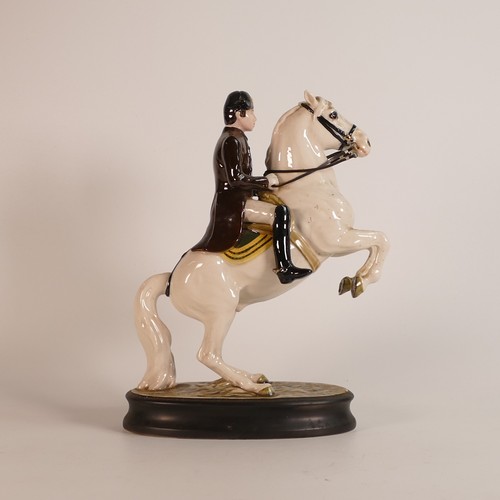 361 - Beswick Lipizzaner with rider, model No. 2467, second version.