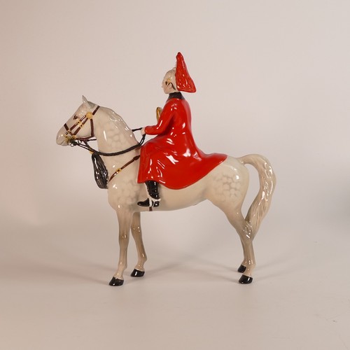 363 - Beswick Lifeguard on grey horse 1624