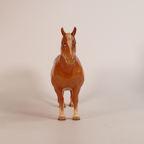 367 - Beswick dark Chestnut Suffolk Punch horse 1359