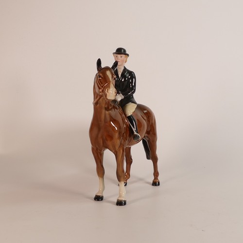 369 - Beswick Huntswoman on brown horse 1730