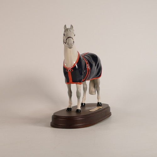 384 - A Beswick (Royal Doulton) Welsh Mountain Pony, A247, wooden base.