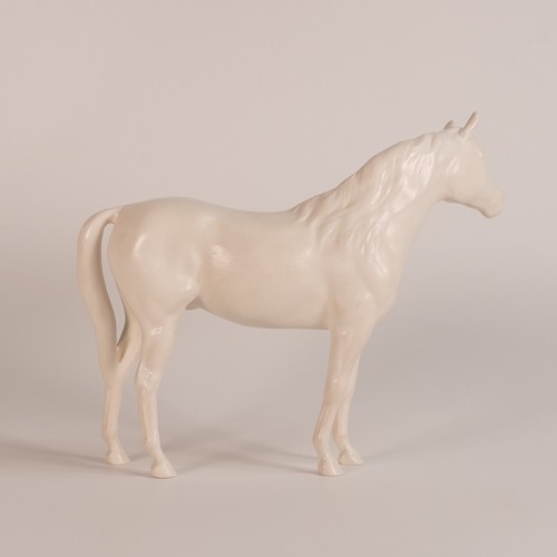 387 - Beswick, Matt White Arab Bahram Horse 1771