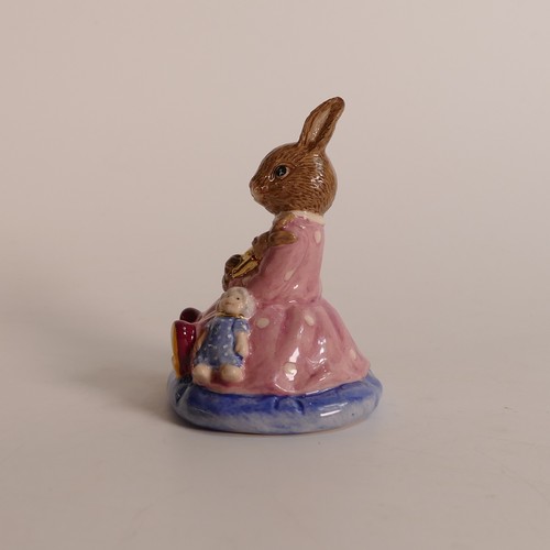 393 - Royal Doulton Bunnykins figure Gilded Polly Daydreaming DB443, Bunnykins of the year 2008 for specia... 