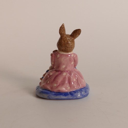 393 - Royal Doulton Bunnykins figure Gilded Polly Daydreaming DB443, Bunnykins of the year 2008 for specia... 