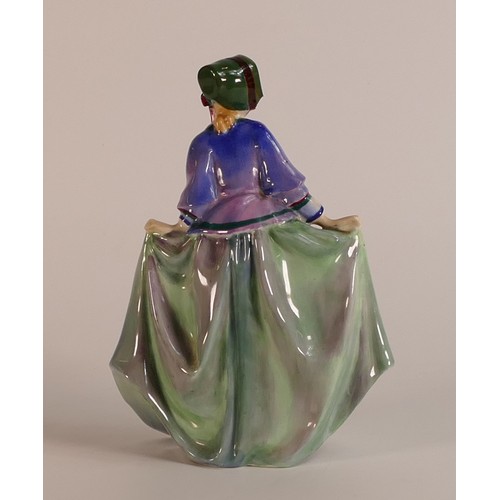 399 - Royal Doulton, early figure Sweet Anne HN1318 in blue and green colourway.