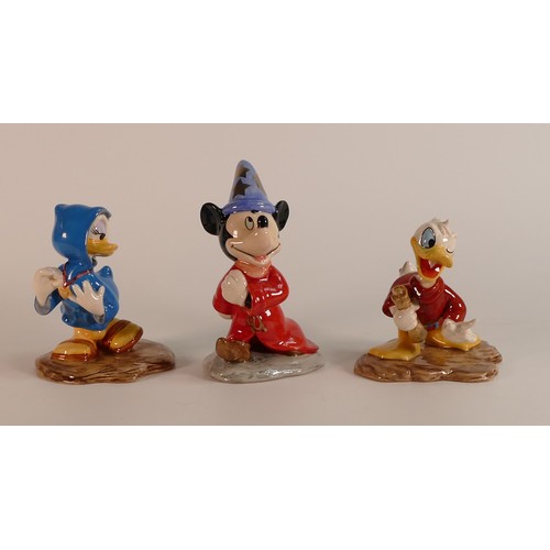 403 - Royal Doulton Disney Showcase figures, 'Follow Me' FAM1, 'Heart on a String' FAM4 and 'Noah's Helper... 