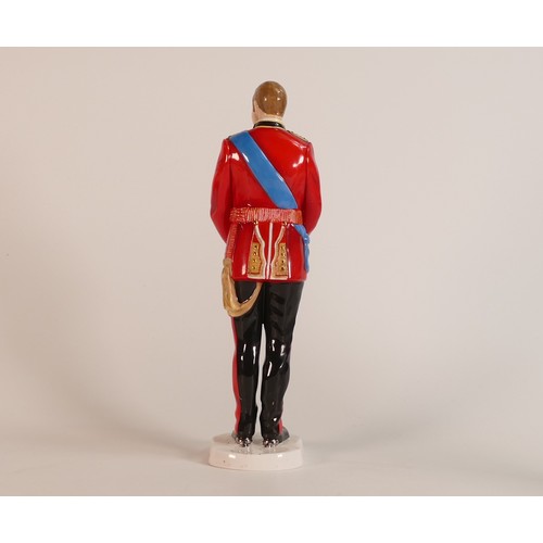 408 - Royal Doulton Limited edition Figure Prince William HN5573. (H:26cm)