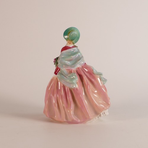 410 - Royal Doulton, early lady figure Honey HN1909. Printed green Royal Doulton backstamp with painters i... 