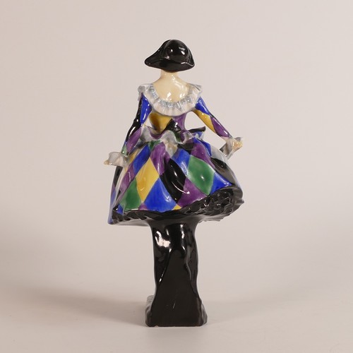 414 - Royal Doulton, early figure Harlequinade HN585, dates from C1927.