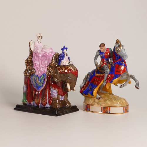 417 - Royal Doulton Icons limited edition box set to include Darling HN5648, Jester HN5649, Sunshine Girl ... 