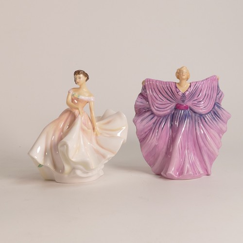 417 - Royal Doulton Icons limited edition box set to include Darling HN5648, Jester HN5649, Sunshine Girl ... 