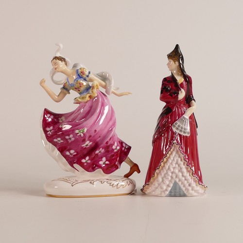 417 - Royal Doulton Icons limited edition box set to include Darling HN5648, Jester HN5649, Sunshine Girl ... 