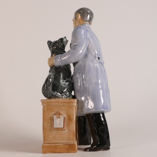 426 - Royal Doulton prototype character figure Thanks Doc in a completely different colourway, signed in g... 