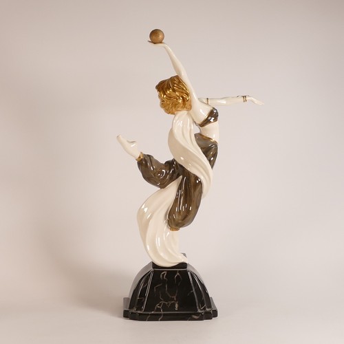 433 - Royal Doulton, Art Deco Collection limited edition figure Ecstasy HN4163. Numbered 95 of 500. In ori... 