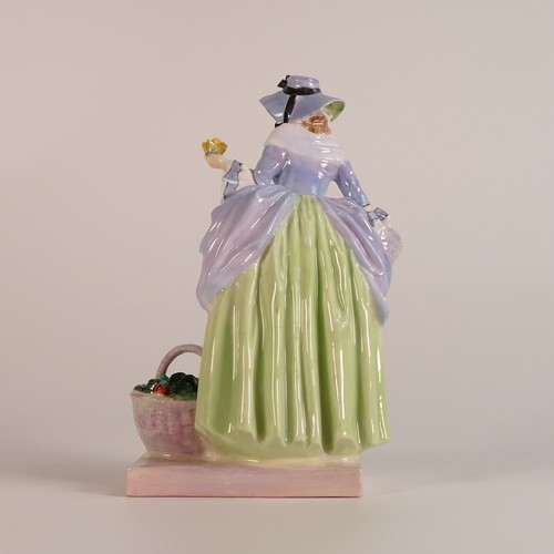 443 - Royal Doulton, early lady Figure Springflowers 1807