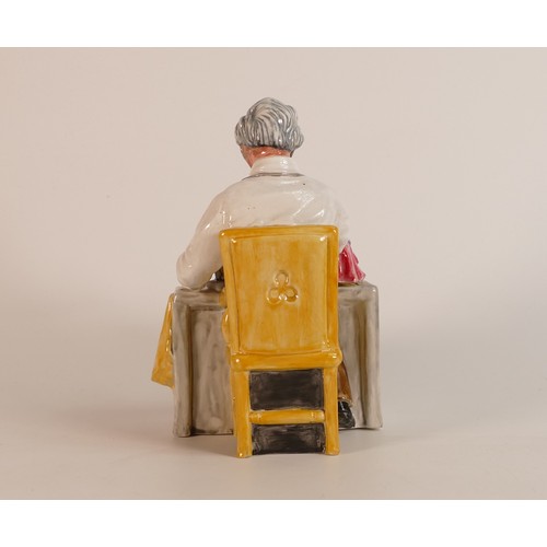 505 - Royal Doulton coloured prototype character figure 'The China Repairer' 2775 (H:17.5cm)