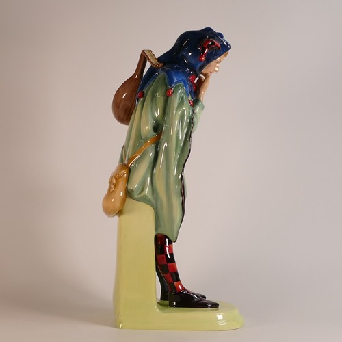 506 - Royal Doulton large prestige figure Jack Point HN3925, limited edition colourway of 85, to commemora... 