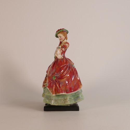 507 - Royal Doulton, early figure Kate Hardcastle HN1919 ln red/green colourway, dated 1939.