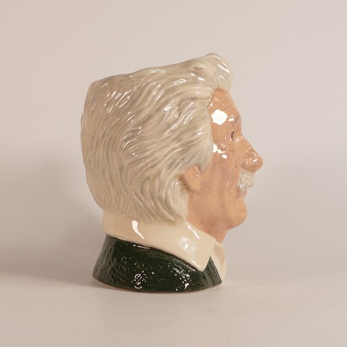 664 - Royal Doulton large character jug Albert Einstein D7023: Boxed.