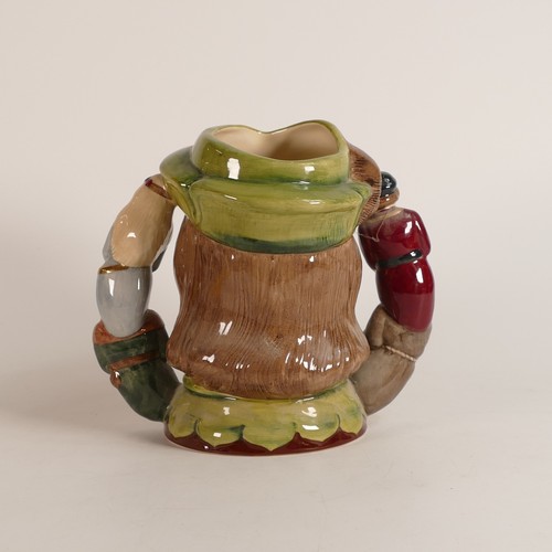 696 - Royal Doulton large two handled character jug Robin Hood D6998, limited edition No.816 of 2500, with... 